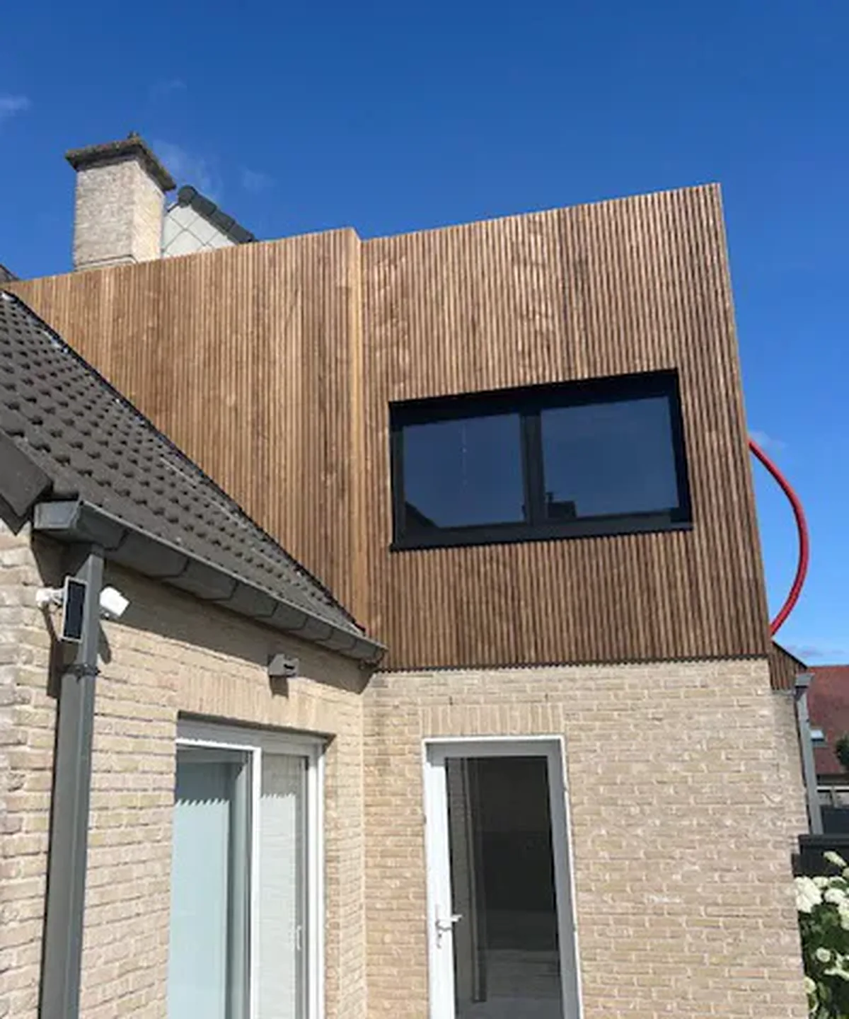 Dakuitbouw bij een woning
