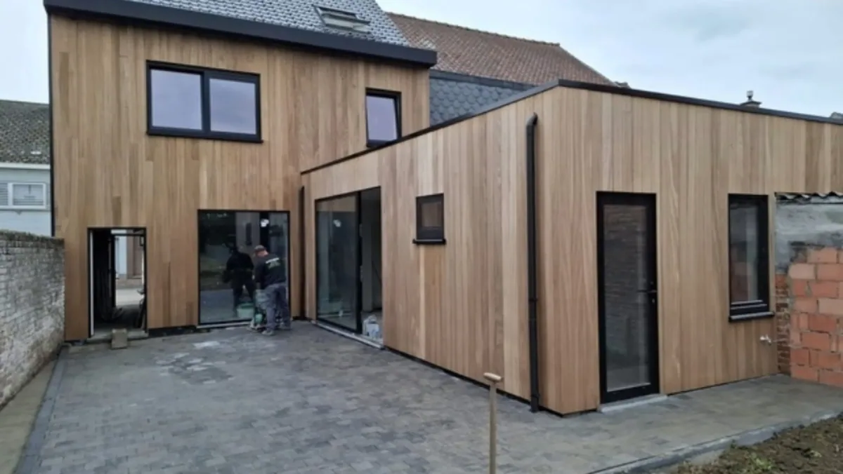 Renovatieproject met nieuw buitenschrijnwerk