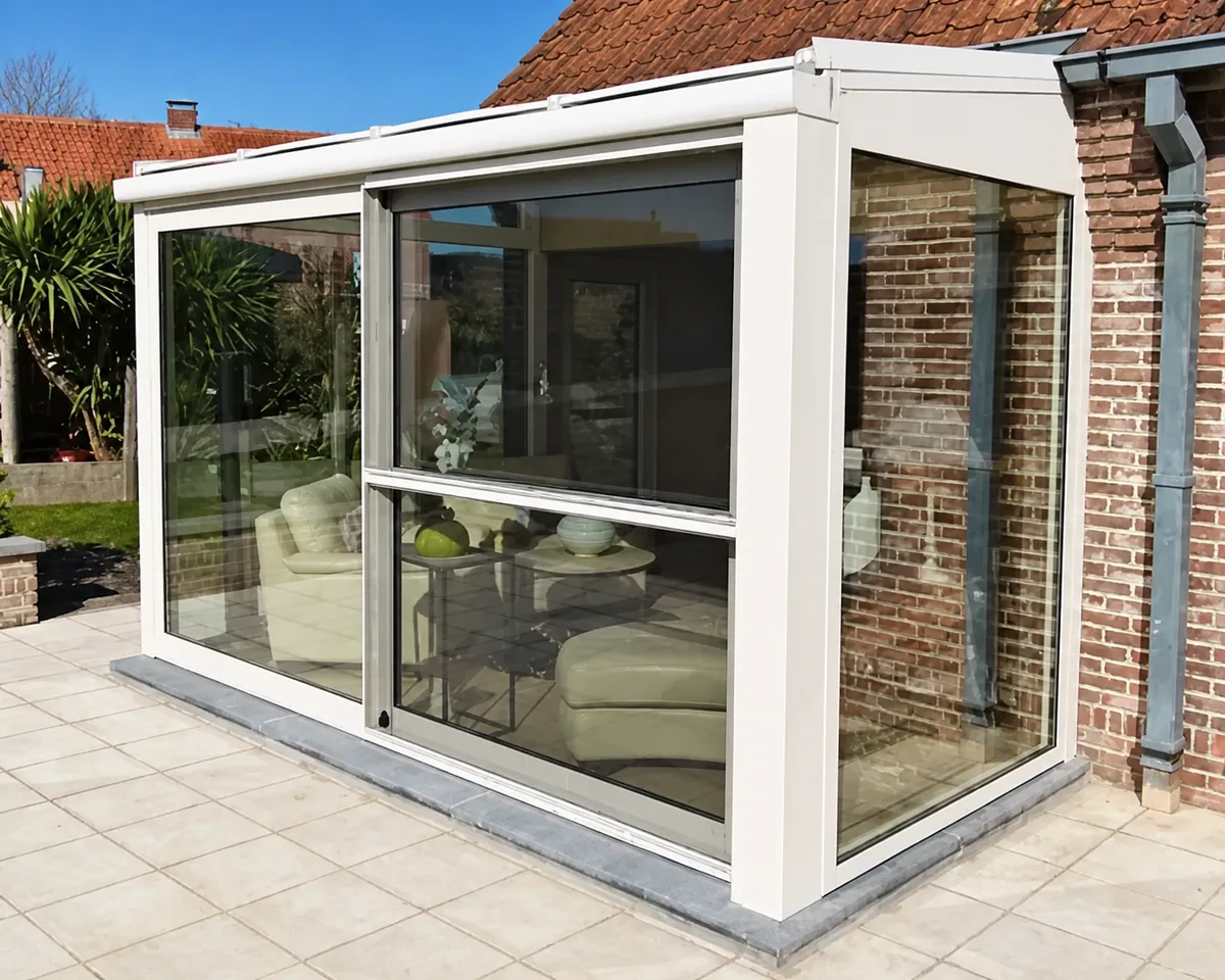 Aluminium veranda Zwalm